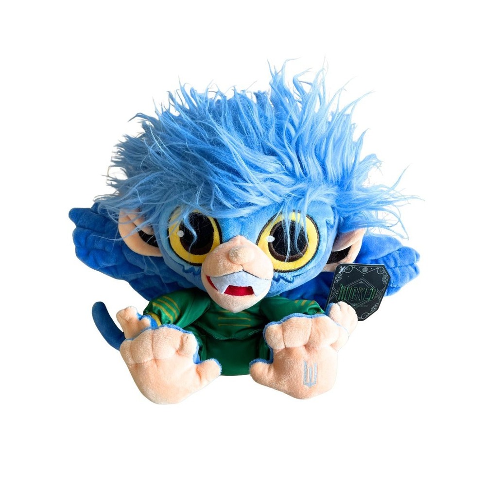 NWT Universal Studios Wicked For Good Plush Flying Monkey Blue